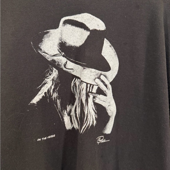 Black Graphic Sweatshirt - Picture 3 of 5